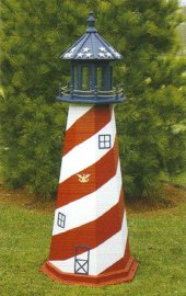 Lighthouse Patriotic USA