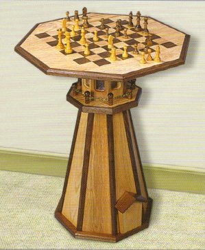 Lighthouse Checker Table