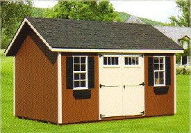Wood Classic A-Frame Shed