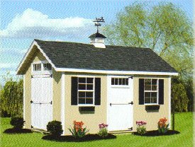 Wood Classic A-Frame Shed